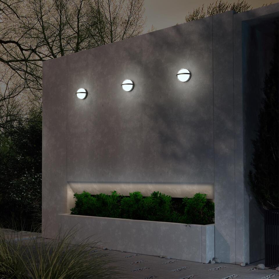 Фото №4  NOVOTECH 359195 STREET NT23 360 черный Светильник ландшафтный светодиодный IP54 LED 9W 220-240V 4000K 810Лм OPAL