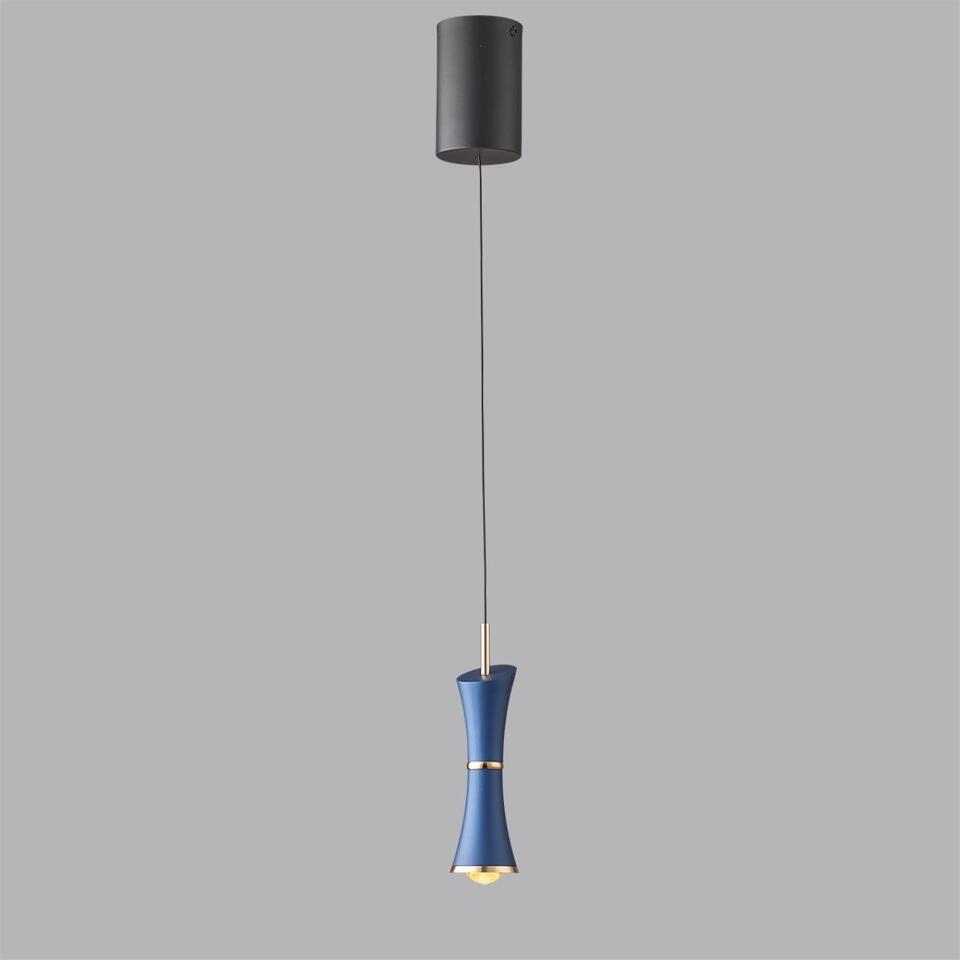Фото №3  Подвесной светильник LUMION 5697/7L LEDIO LN23 000 синий Подвес LED 7W 3000K 220V LASSE
