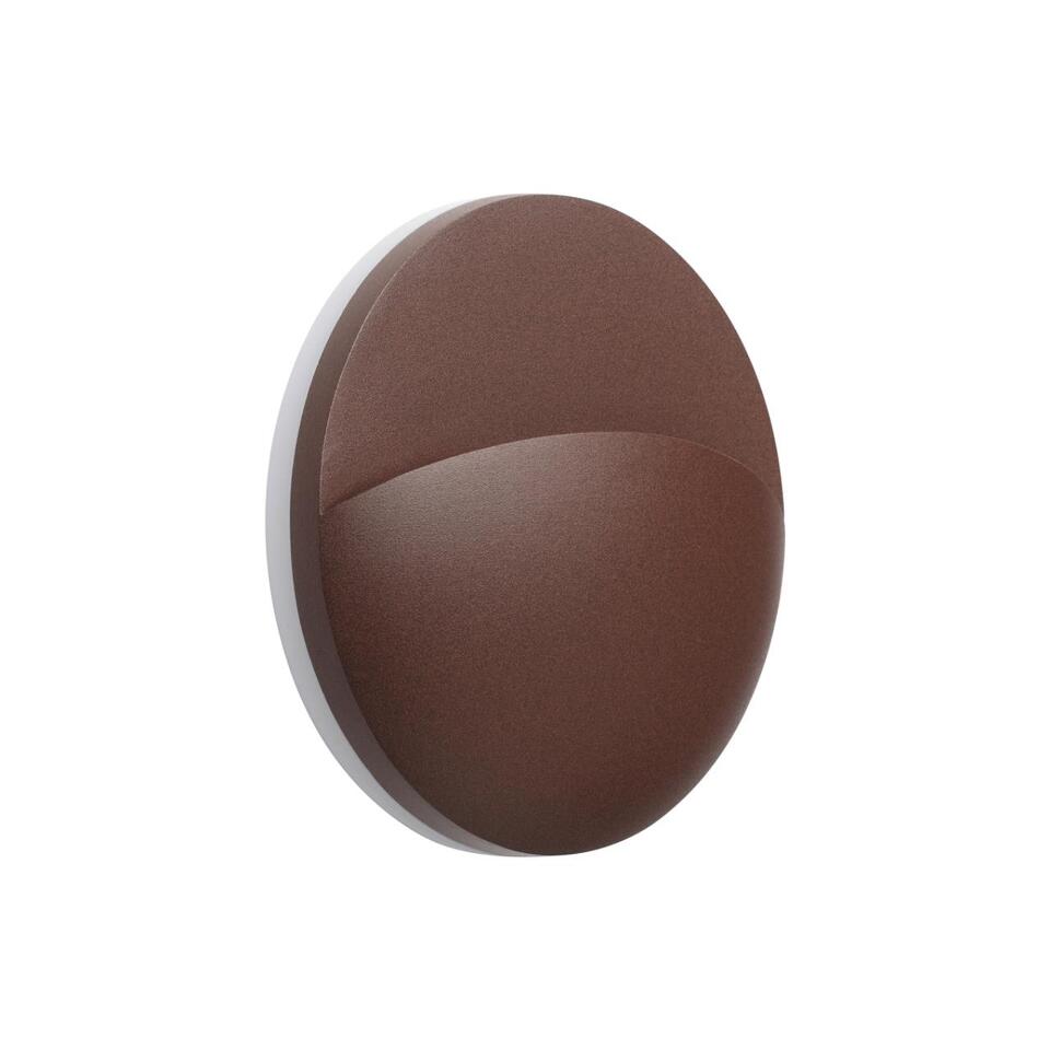 Фото №7  NOVOTECH 359534 STREET NT25 000 коричневый Светильник ландшафтный настенный IP54 LED 10W 100-240V 3000К HALO