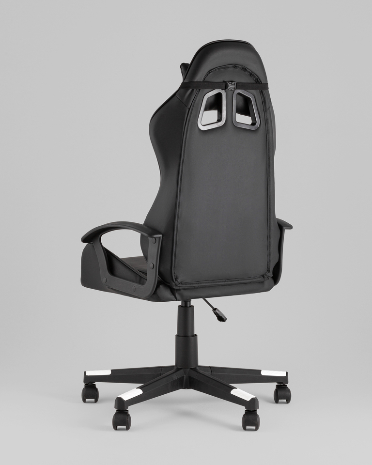 Фото №10  Кресло Кресло спортивное TopChairs Warden черно-белый