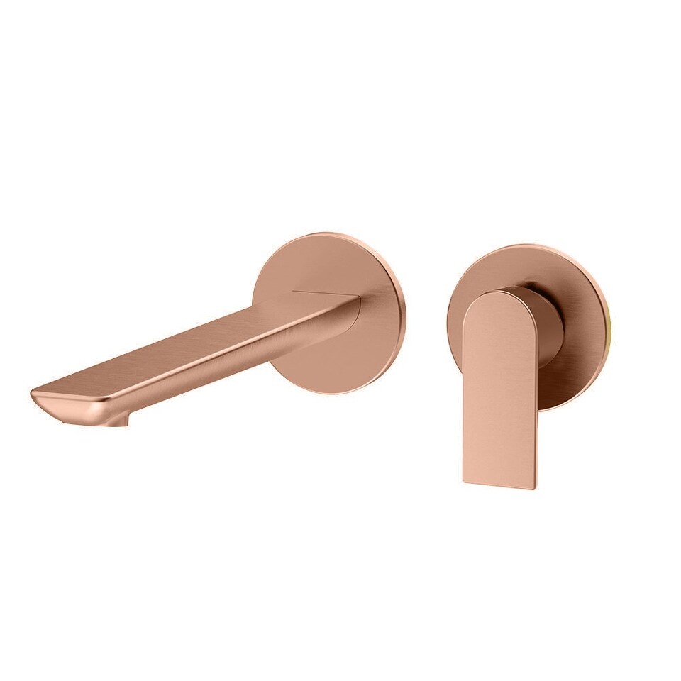 Фото №2  803272XX Palazzani MonteCarlo внешняя часть смесителя для раковины Розовое золото шлиф., PVD 86