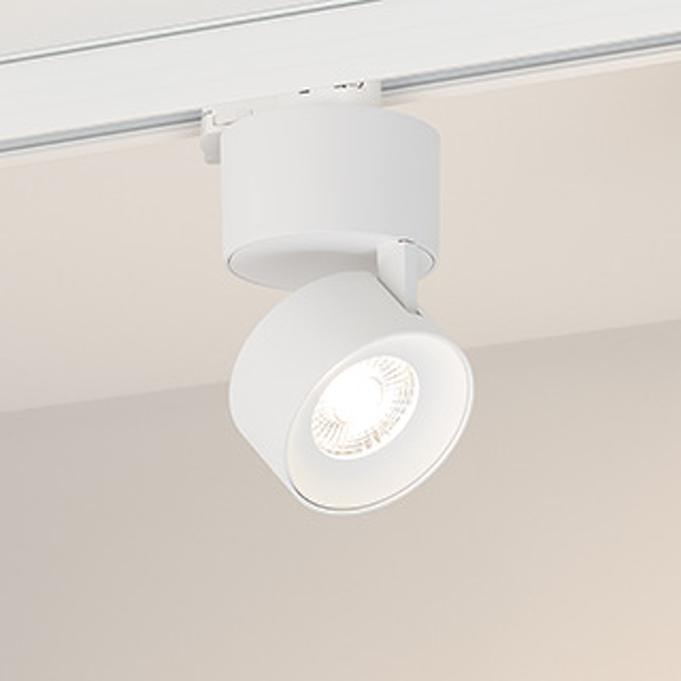 Фото №1  Arlight Светильник SP-PLURIO-TRACK-4TR-R77-9W Day4000 (WH-WH, 36 deg, 230V) ( IP20 Металл, 3 года)