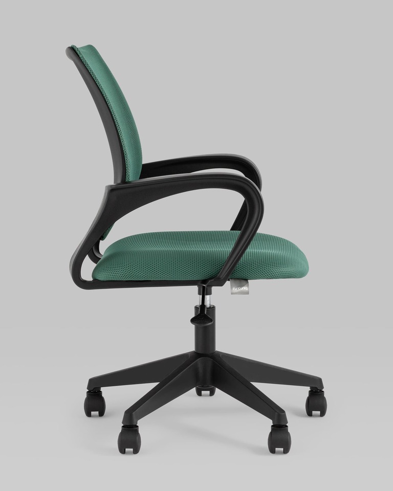 Фото №9  Кресло Кресло офисное TopChairs ST-Basic сетка/ткань зеленый