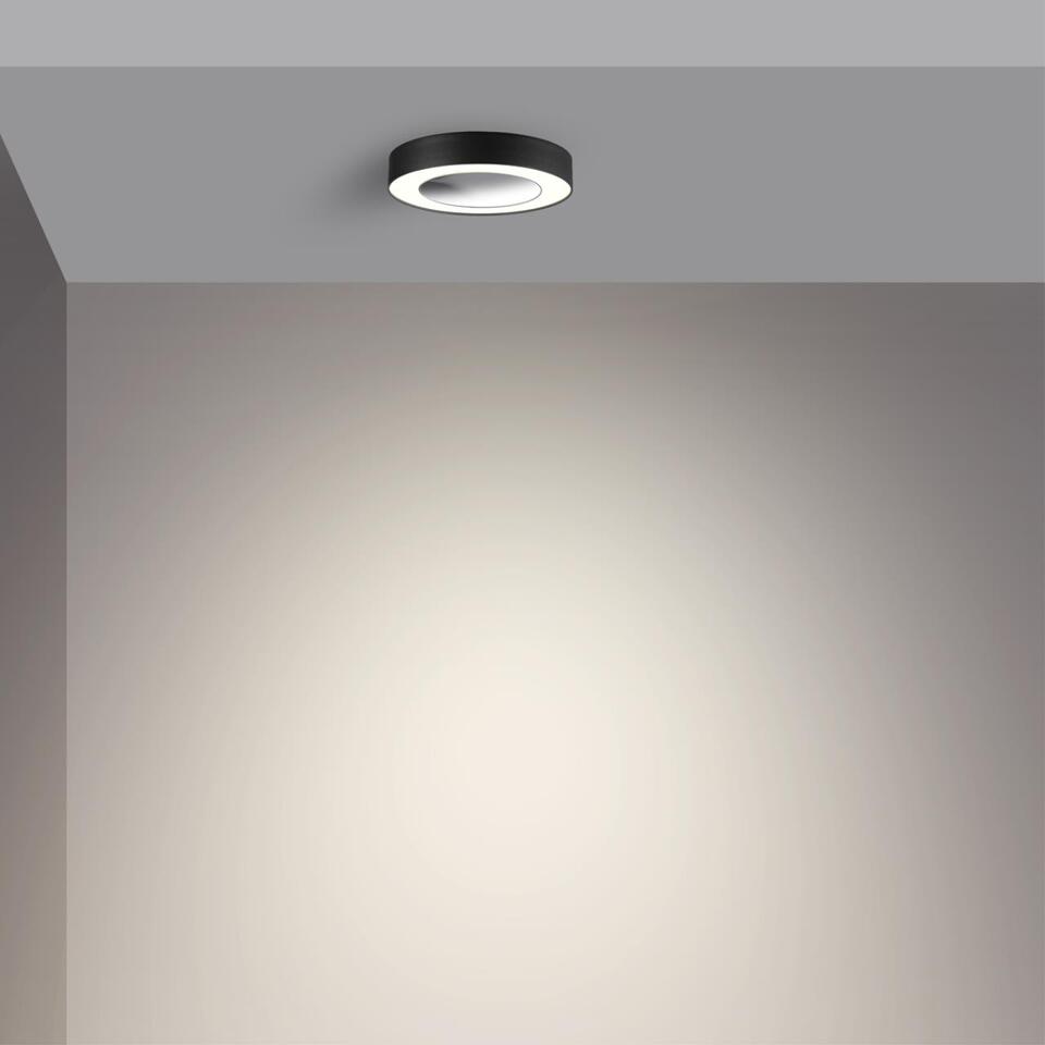 Фото №6  NOVOTECH 359277 OVER NT23 326 черный Светильник накладной светодиодный IP20 LED 18W 85-265V 1350Лм 3000К MIRROR