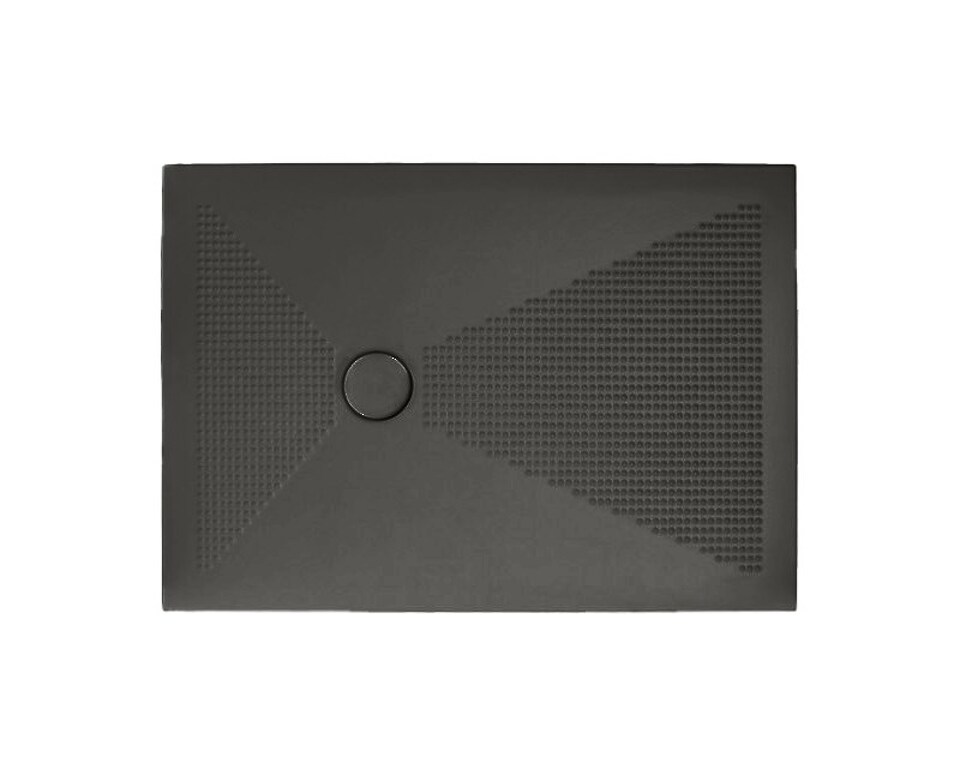 Фото №10  UPC912 / UPCM912 Althea душевой поддон 90х120, 3 см  Матовый черный Plus-Ton®