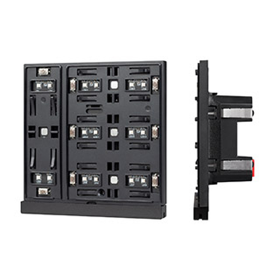 Фото №1  IARL INTELLIGENT ARLIGHT Механизм панели KNX-304-22-IN Black (Bus) ( IP20 Пластик, 2 года)