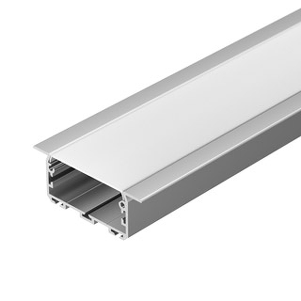 Фото №1  Arlight Профиль KLUS-POWER-W50-FS-2000 ANOD ( Алюминий)