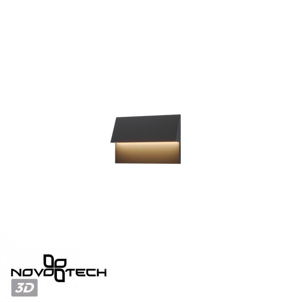 Фото №6  NOVOTECH 359725 STREET NT25 766 черный Подсветка для лестниц с переключателем цв. температуры IP65 LED 3W 100-240V 2700К\3200К\4000К SCALA