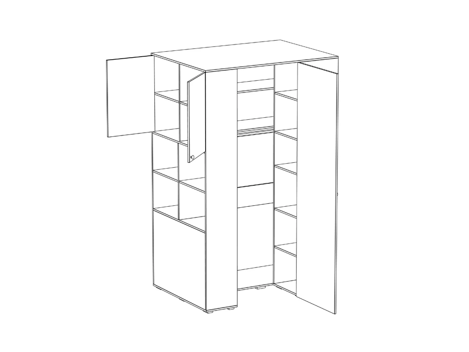 Фото №7  Шкаф OGOGOHOME Шкаф-гардероб Play