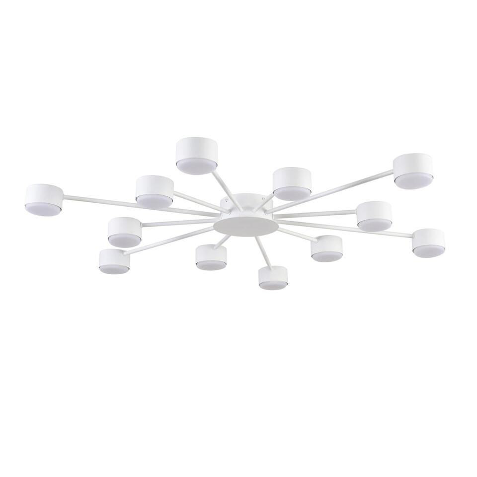 Фото №6  Люстра LUMION 8343/12C COMFI LN26 252 белый, металл Люстра GX53 LED 12*7W 220V TORINA