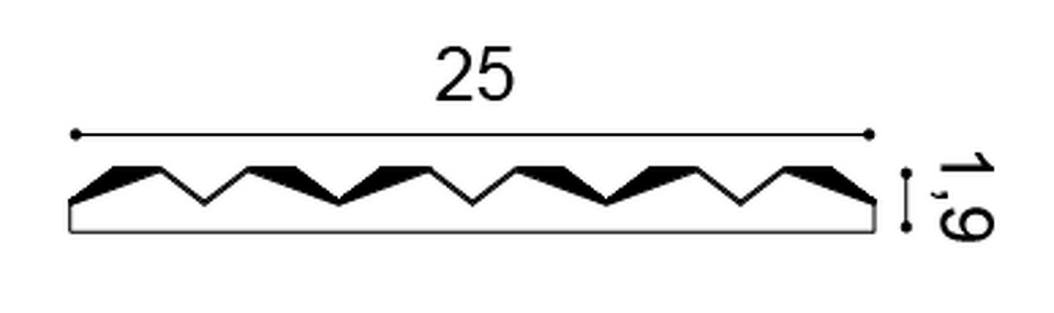 Фото №2  3D панель Orac W112 ГОРНЫЙ ХРЕБЕТ/RIDGE