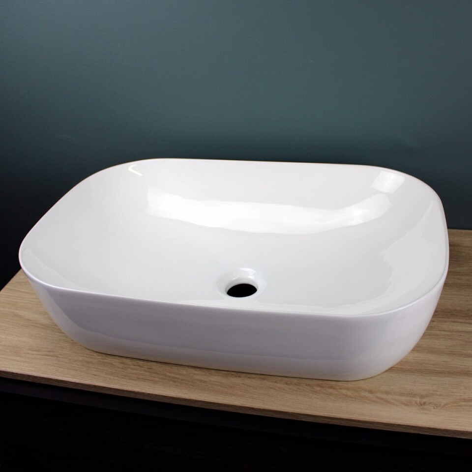 Фото №12  Раковина Teymi Раковина Solli 60 artceramic, накладная, белая T50202