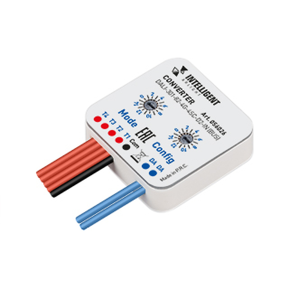 Фото №1  IARL INTELLIGENT ARLIGHT Конвертер DALI-301-82-4G-4SC-D2-IN (BUS) ( IP20 Пластик, 3 года)