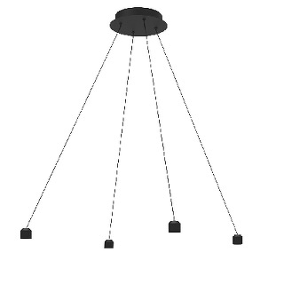 Фото №1  Arlight Подвес с питанием ART-APRIORI-CANOPY-HANG-4A-L5000-POWER (BK) ( IP20 Металл, 3 года)