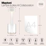 Превью фото №10  Настольная лампа Аккумуляторный светильник Maytoni MOD229TL-L3W3K1