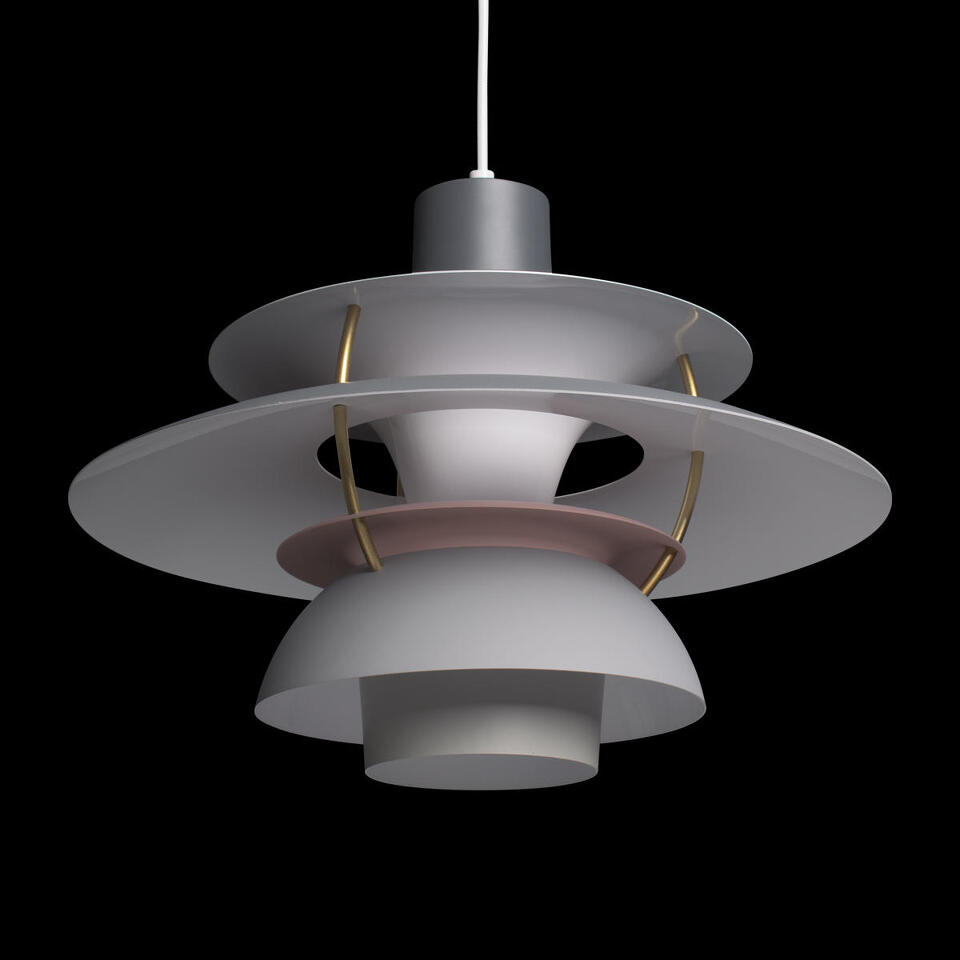 Фото №7  Подвесной светильник 10113 Grey Подвесной светильник LOFT IT Floret