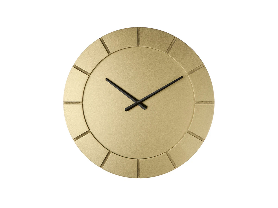 Фото №2  OGOGOHOME Часы настенные Aviere Gold round