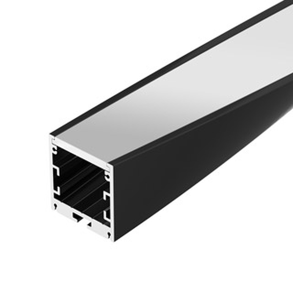 Фото №1  Arlight Профиль SL-ARC-3535-TWIST90R-400 BLACK ( Алюминий)