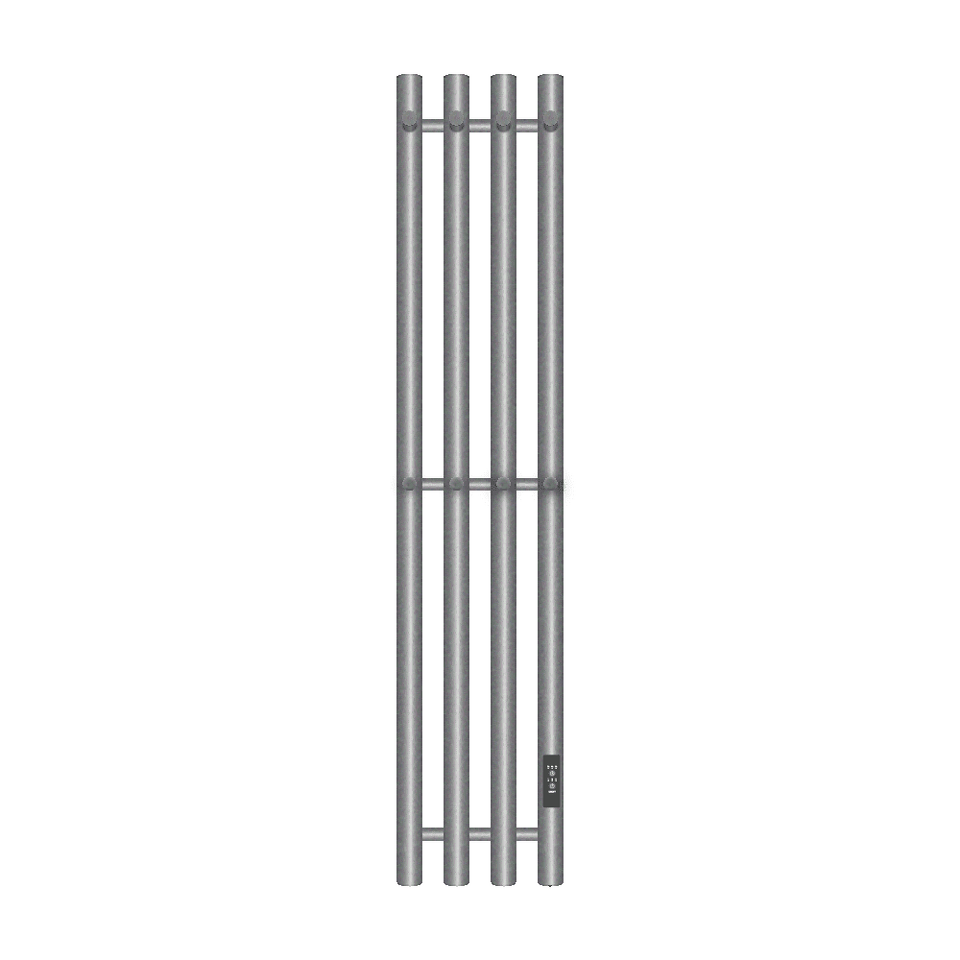 Фото №1  Полотенцесушитель Полотенцесушитель электрический Primoclima Sol R E Graphite 100*18 4