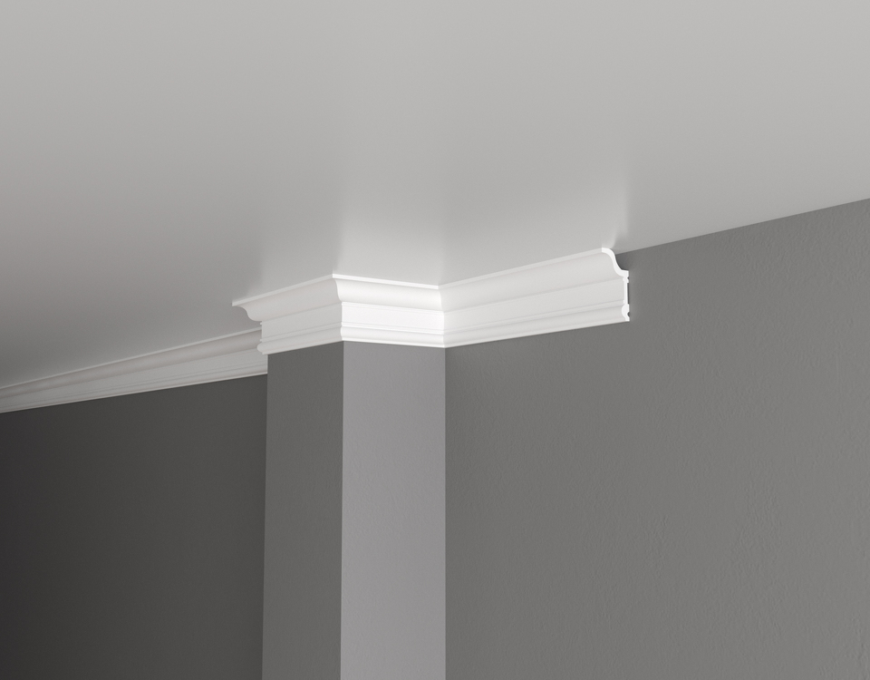 Фото №3  Карниз Decor-dizayn DD501/Карниз (59х31x2000мм)/36, шт