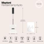 Превью фото №3  Подвесной светильник Подвесной светильник Maytoni MOD178PL-L11B3K