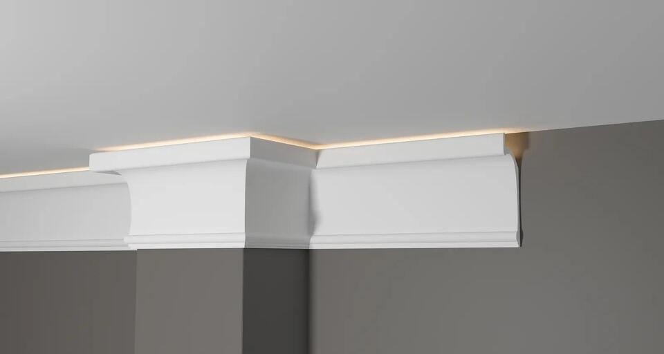 Фото №8  Карниз Decor-dizayn DD518/Карниз (125х45х2000мм)/10, шт