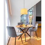 Превью фото №3  Подвесной светильник LUMION 8302/1 MODERNI LN26 519 бронза/черный/бежевый, металл/текстиль Подвес E27 1*60W 220V TUNE