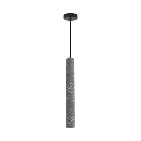 Фото LUMION 8354/1B SUSPENTIONI LN26 332 черный, металл/цемент Подвес GU10 LED 5W 220V SHAMAREL