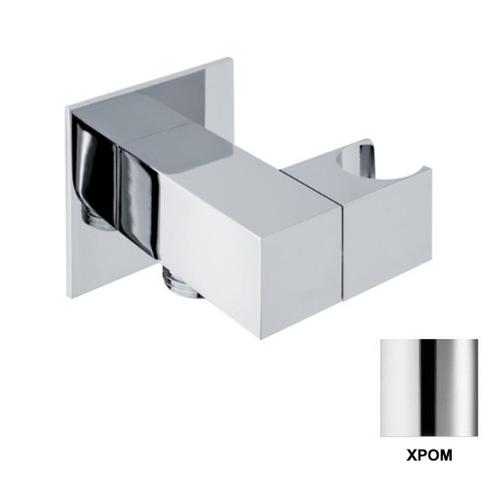 Фото №3  PA001AXX AQUAelite поворотный держатель для душевой лейки с отводом воды для душа из латуни Хром, 10/01Q