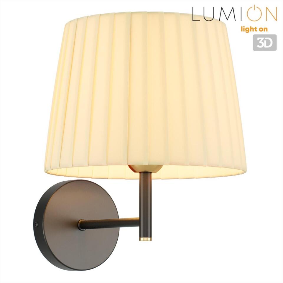 Фото №8  LUMION 8302/1W MODERNI LN26 519 бронза/черный/бежевый, металл/текстиль Бра E27 1*60W 220V TUNE