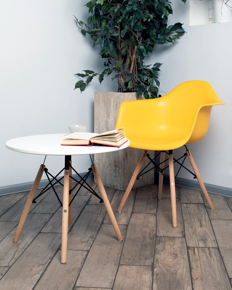 Фото №8  Стол Eames DSW детский белый