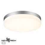 Превью фото №1  NOVOTECH 358887 STREET NT22 782 серебро Светильник ландшафтный светодиодный IP54 LED 4000К 30W 220V OPAL