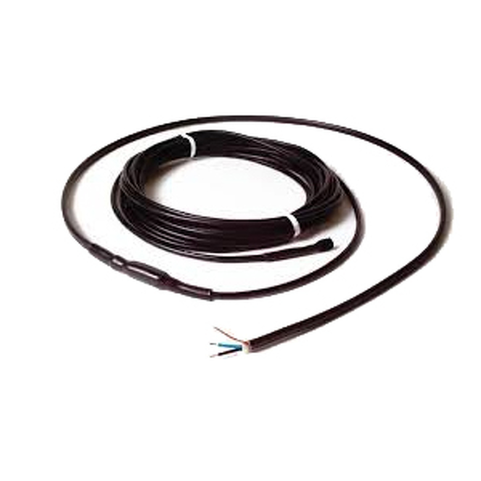 Фото №1  Нагревательный кабель DEVIsnow™ 30Т (DTCE-30 на 400В) с холодным проводом 10 м 2160 Вт 70 м