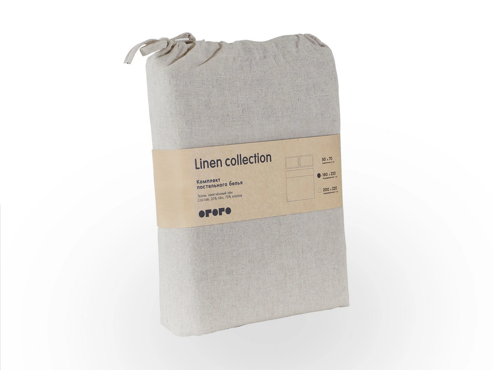Фото №4  OGOGOHOME Комплект постельного белья Linen Collection