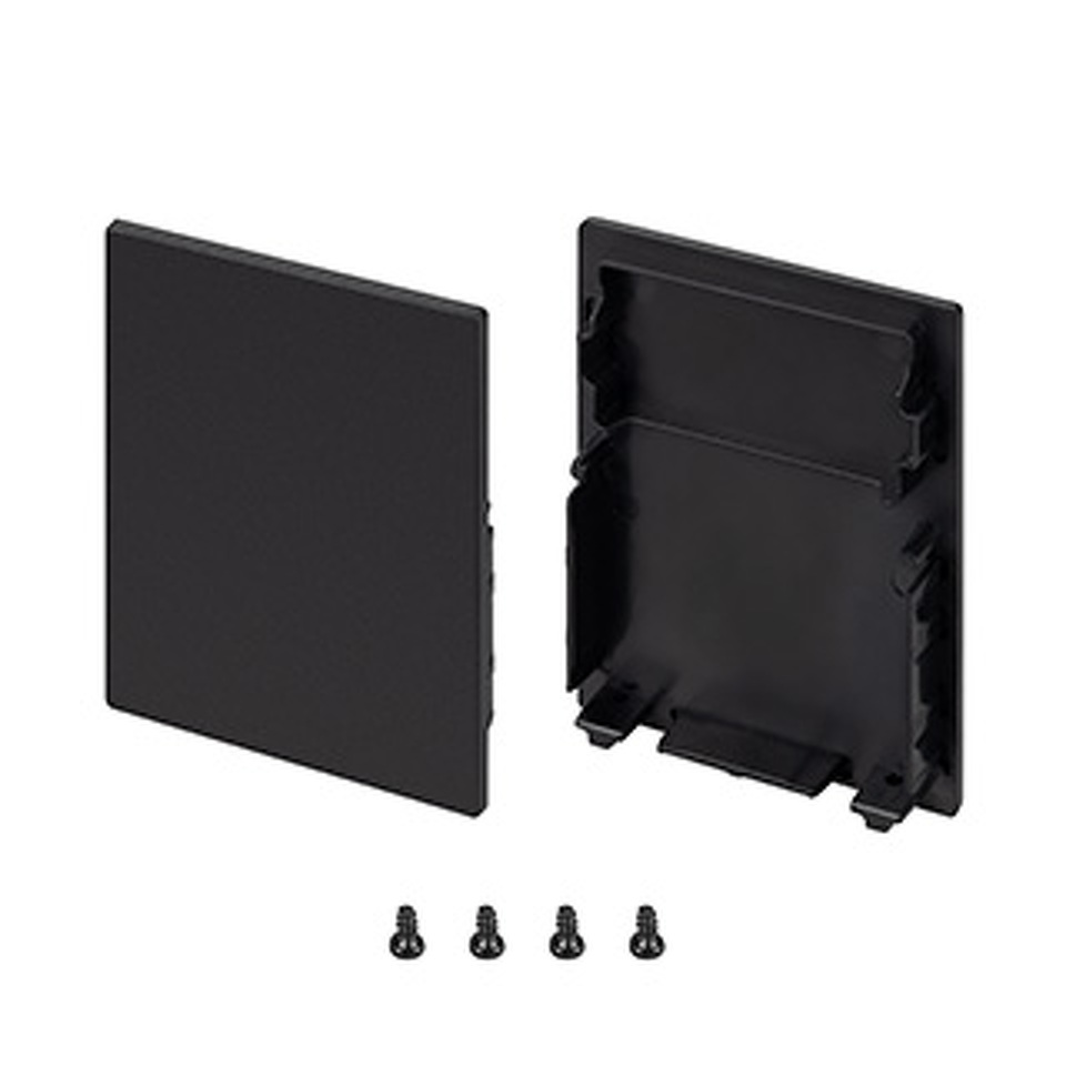 Фото №1  Arlight Заглушка SL-LINE-4050-3L-MIDDLE BLACK глухая ( Пластик)