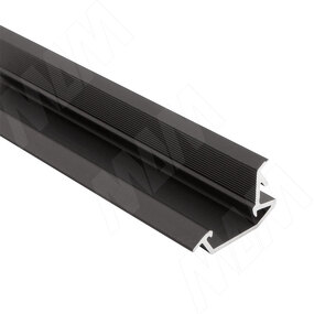 Фото PULSE Профиль FM4, врезной, черный, 26х13мм, L-3000 (LSP-FM4-ALU-3000-BL)