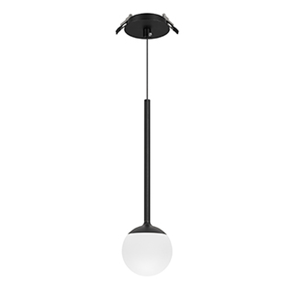 Фото №1  Подвесной светильник Arlight Светильник SP-BEADS-HANG-BUILT-T-R100-8W Warm3000 (BK, 180 deg, 230V) ( IP20 Металл, 5 лет)