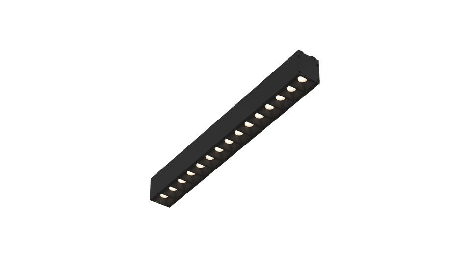 Фото №1  SWG PRO LED потолочный светильник SY Черный 25Вт 4000 SY-601223-BL-25-NW