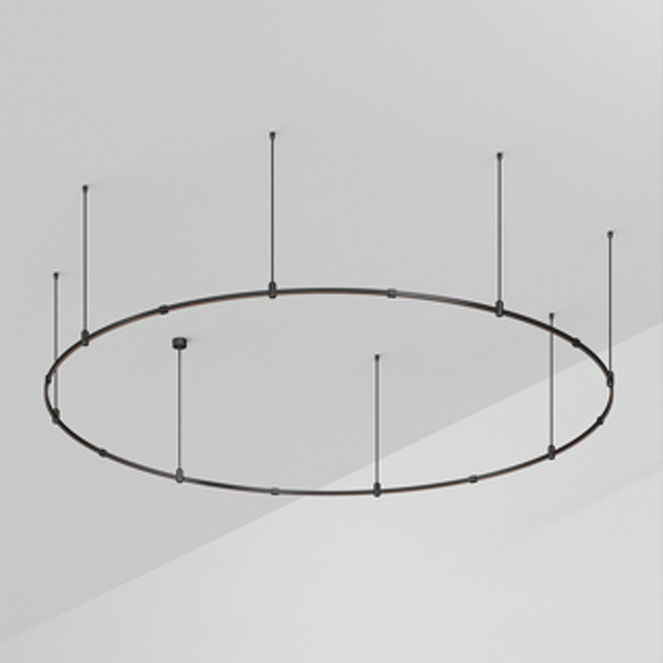 Фото №1  Arlight Основание ART-APRIORI-ROUND-ROD-800-R3000 (BK) ( IP20 Металл, 3 года)