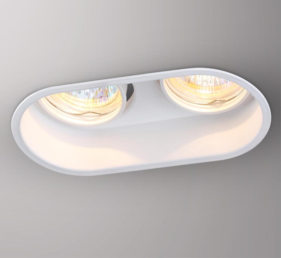 Фото №5  NOVOTECH 370564 SPOT NT19 516 белый Встраиваемый светильник IP20 GU10 2*50W 220-240V CLOUD
