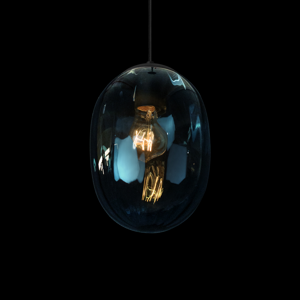 Фото №10  Подвесной светильник 10427 Blue Подвесной светильник LOFT IT Bubble