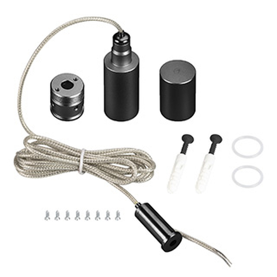 Фото №1  Arlight Подвес MOONLIGHT-VT-LIFT-SIDE-D18 Black ( Металл)