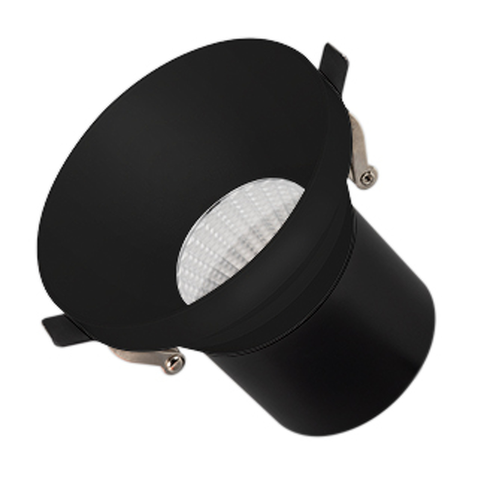 Фото №1  Arlight Светильник MS-VOLCANO-BUILT-R95-15W Warm3000 (BK, 38 deg, 230V) ( IP20 Металл, 5 лет)