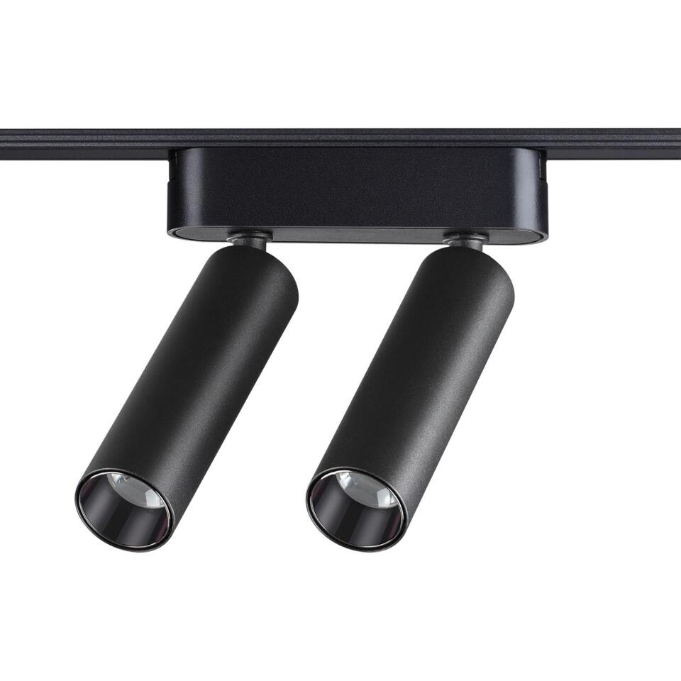 Фото №6  NOVOTECH 359252 SHINO NT23 182 черный Трековый светильник для низковольтного шинопровода IP20 LED 14W 48V 1260Лм 3000К SMAL