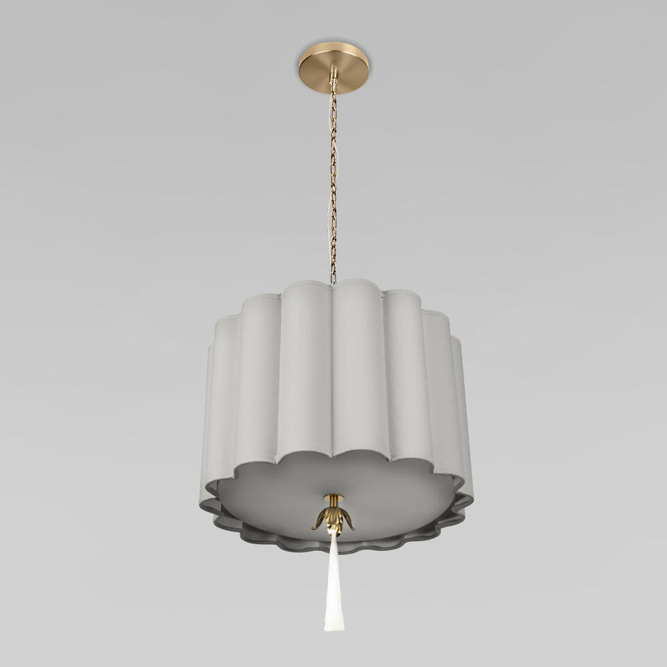 Фото №6  Подвесной светильник 10306P Grey linen Подвесной светильник LOFT IT Mellow