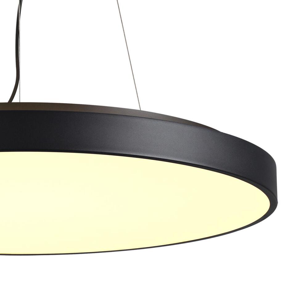 Фото №8  SONEX 7756/92L MITRA LED SN 539 Светильник металл/акрил/черный LED (80Вт+12Вт) 3000K+3000K D800 IP20 подсветка QUASAR