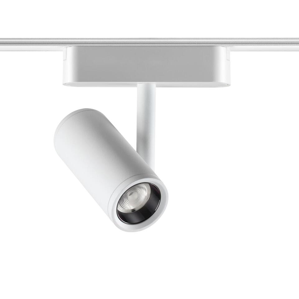 Фото №4  NOVOTECH 359271 SHINO NT23 186 белый Трековый светильник для низковольтного шинопровода IP20 LED 8W 48V 680Лм 3000К SMAL