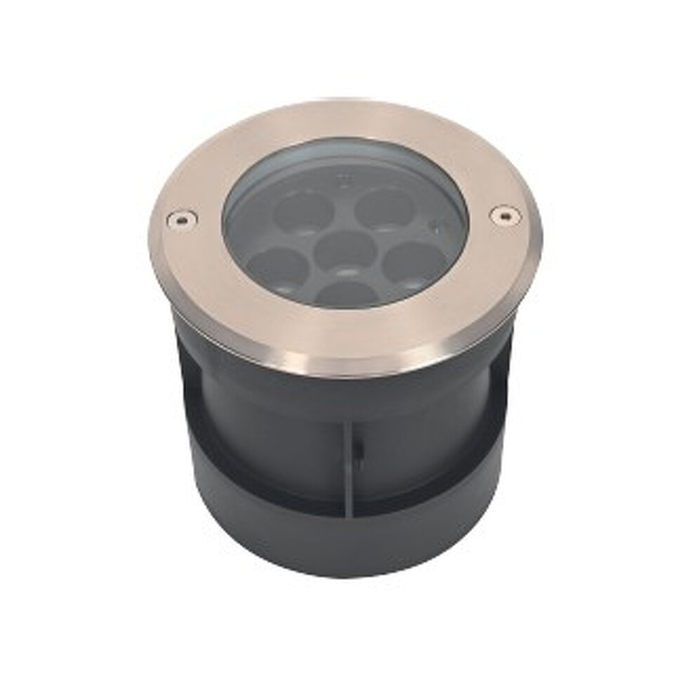 Фото №1  Arlight Светильник LTD-DAFNA-GROUND-R130-11W Warm3000 (SL, 20 deg, 230V) ( IP67 Металл, 5 лет)