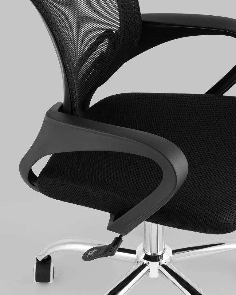 Фото №8  Кресло Кресло офисное TopChairs Simple New черный 2 шт