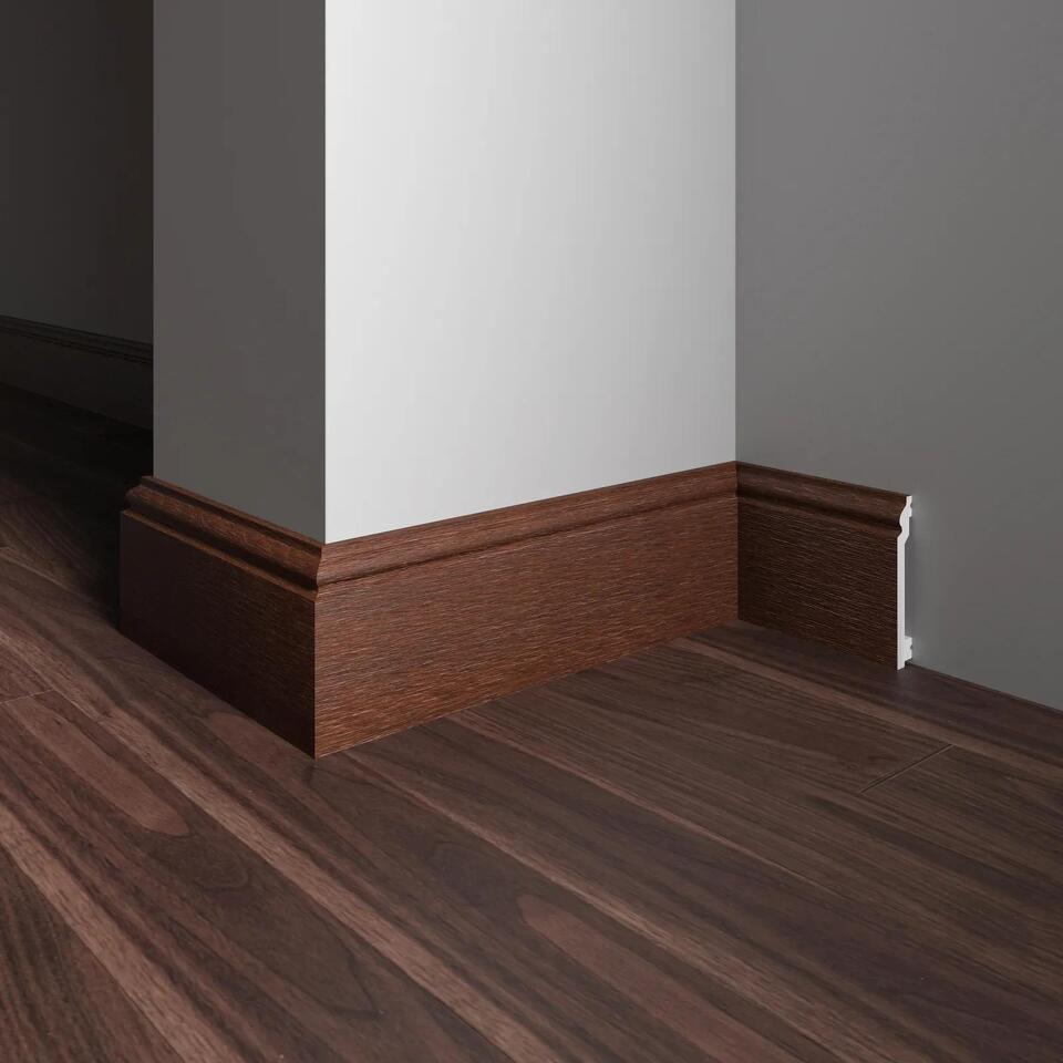 Фото №4  Плинтус Decor-dizayn 701-82SH/Плинтус (100х16x2400мм)/16, шт